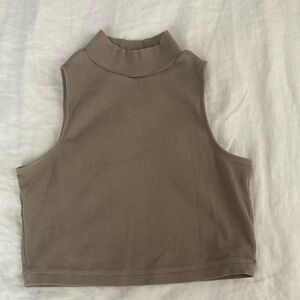 Everlane Ribbed Mockneck Tank
